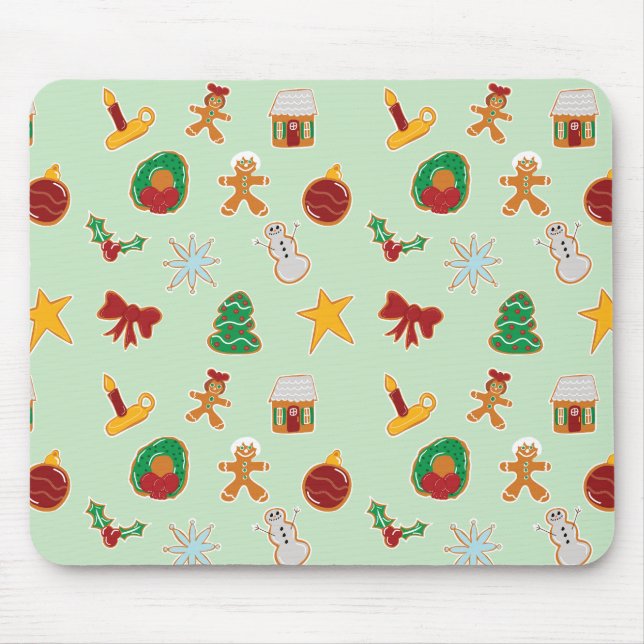 Gingerbrei Cookies Maus-Pad Mousepad (Vorne)