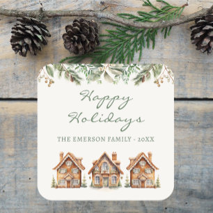 Gingerbrei Holiday Sticker