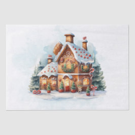 Gingerbrei House Weihnachtsmarkt Tissue Paper Seidenpapier