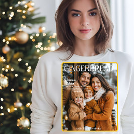 Gingerbrei & Jingle Christmas Magazine Cover Sweatshirt