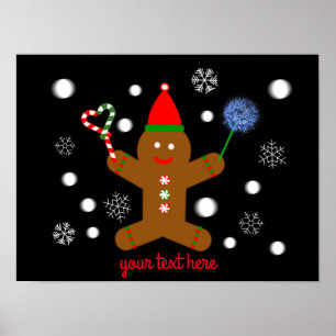 Gingerbrei Man #2 Poster