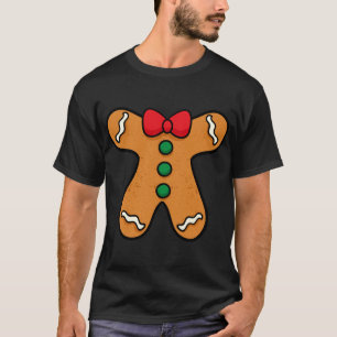 Gingerbrei Man Body Costume für Halloween oder Chr T-Shirt