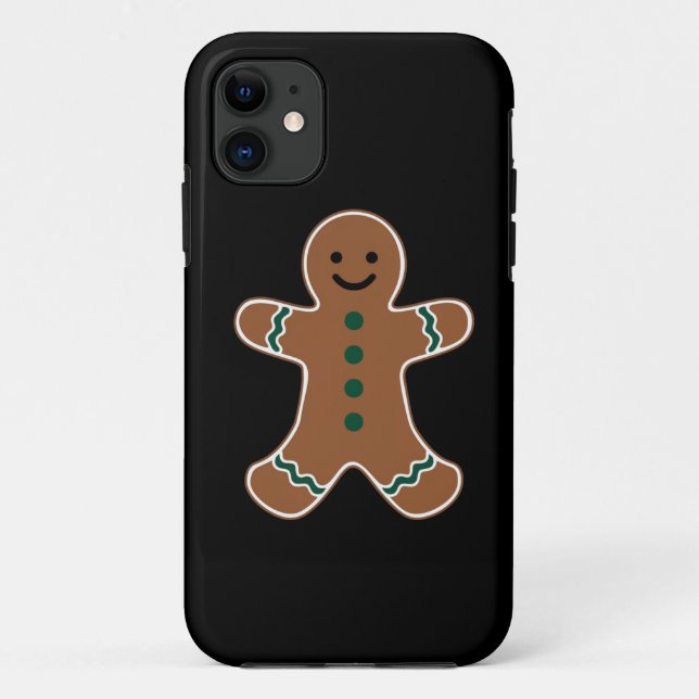 Gingerbrei Man Body Kostüm für Weihnachten Case-Mate iPhone Hülle (Rückseite)