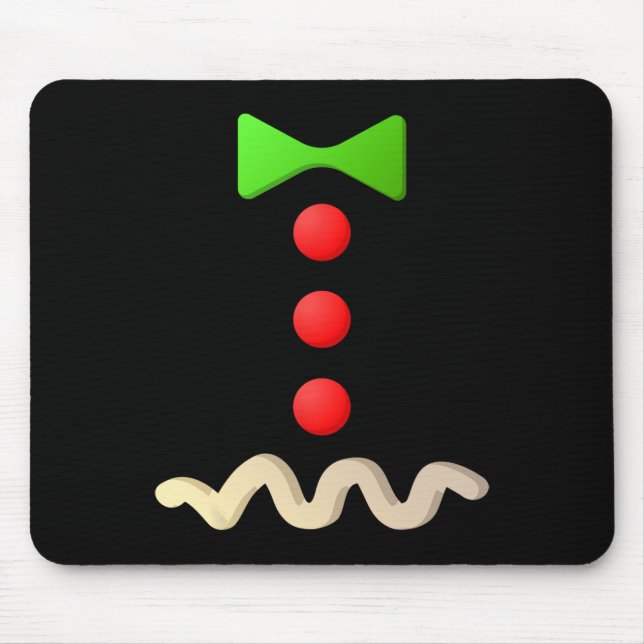 Gingerbrei Man Costume Halloween-Kostüm Mousepad (Vorne)