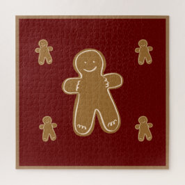Gingerbrei Man Fun Holiday Weihnachten Puzzle