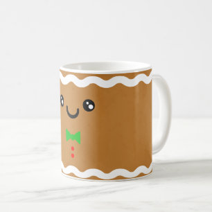 Gingerbrei Man Weihnachtsfeiertag Kaffeetasse