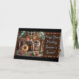 Gingerbrei Maus Sweet Christmas Card Karte
