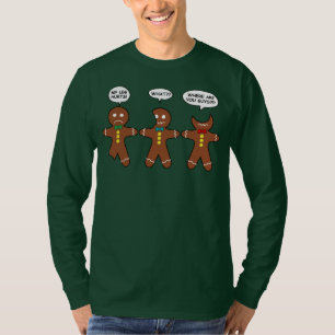 Gingerbrei Mein Leg Hurts Funny Long Sleeve T-Shirt