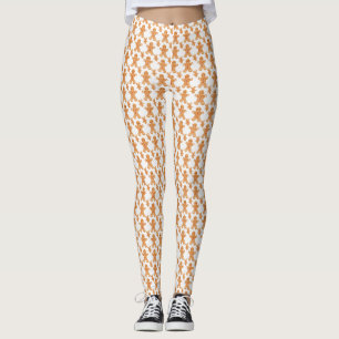 Gingerbrei Men Christmas Holiday Leggings