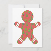 Gingerbrei Weihnachtskarte