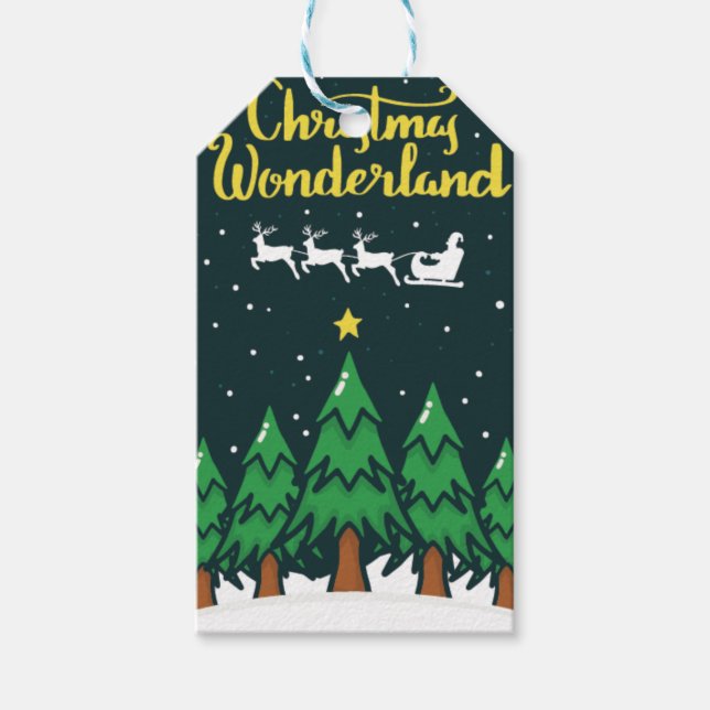 Gingerbret Delights Geschenkanhänger (Vorderseite)