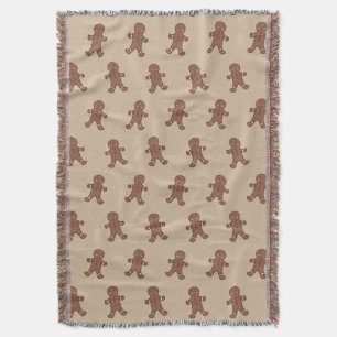 Gingerbrot Boys Throw Blanket Decke