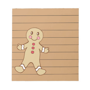 Gingerbrot Chocolate Notepad Notizblock