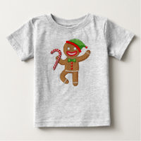 Gingerbrot Cookie Baby T - Shirt