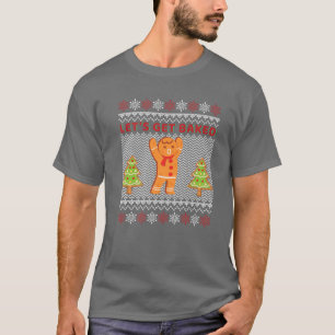 Gingerbrot Cookie Backteam Weihnachten Weihnachtsm T-Shirt