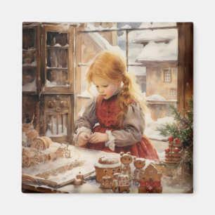 Gingerbrot Country Kitchen #2-Magnet Magnet