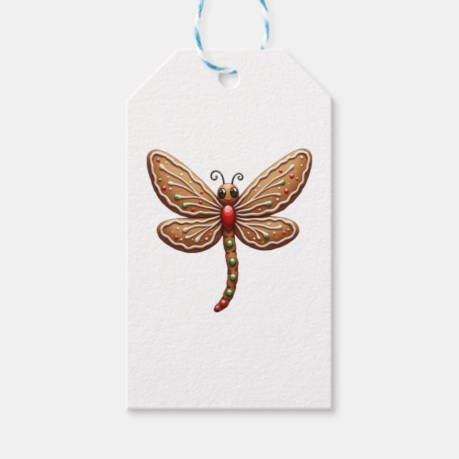 Gingerbrot Geschenkanhänger (Vorderseite)