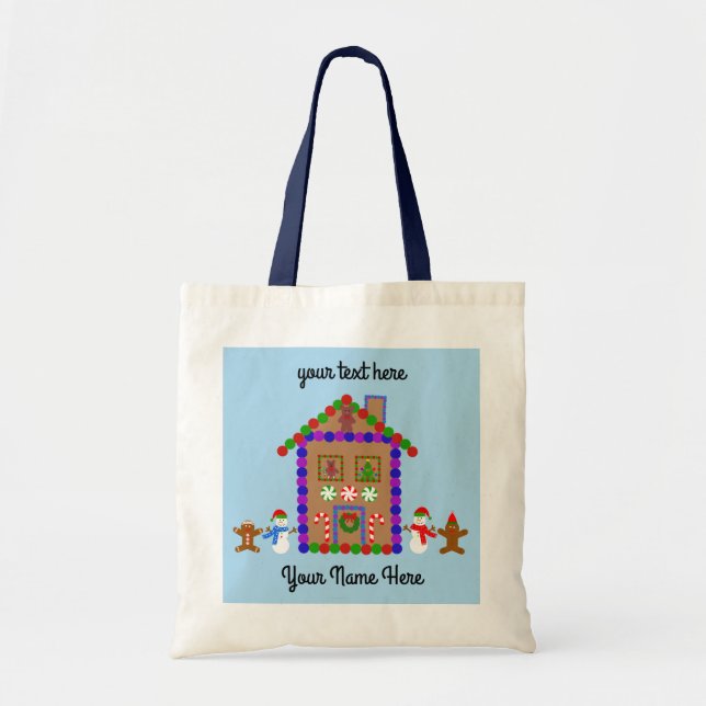 Gingerbrot House #1 Tote Bag Tragetasche (Vorne)