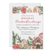 Gingerbrot House, Man Holiday Cookie Exchange