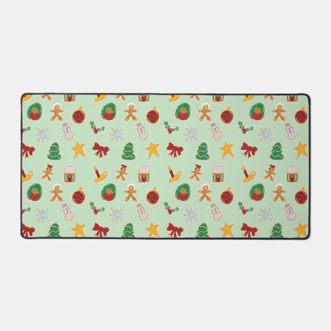 Gingerbrot Keksbecher Schreibtischunterlage (Vorderseite)