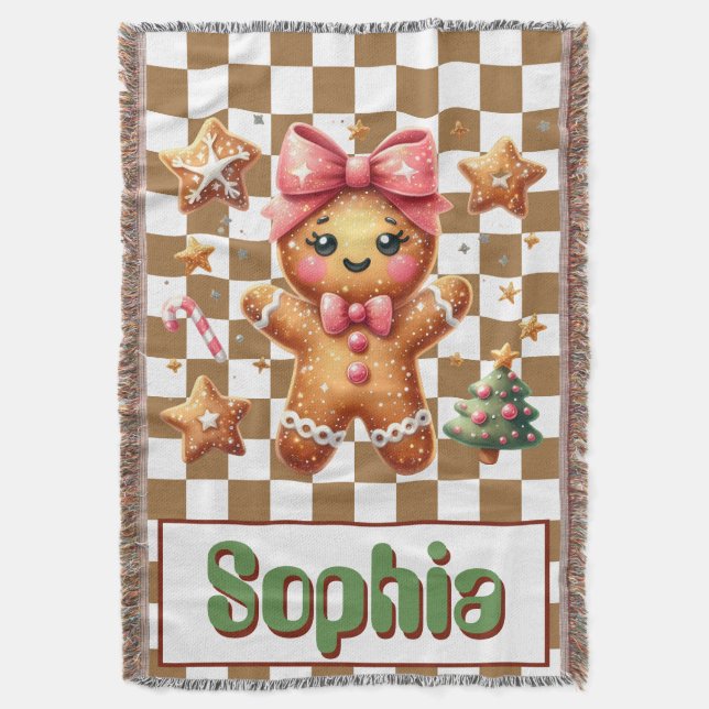 Gingerbrot-Kekswurzel Decke (Vorderseite Vertikal)