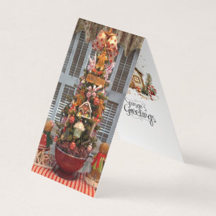 Gingerbrot, Küche Tree & Rezept Karte