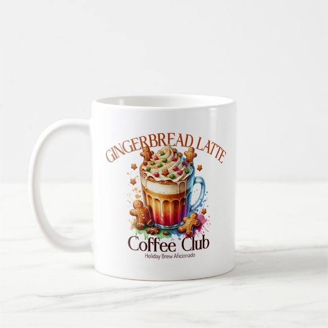Gingerbrot Latte Coffee Club Kaffeetasse (Links)