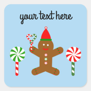 Gingerbrot Man #1 Stickers