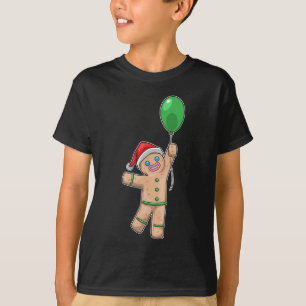 Gingerbrot man Christmas Balloon T-Shirt