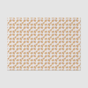 Gingerbrot Man Tissue Paper Seidenpapier