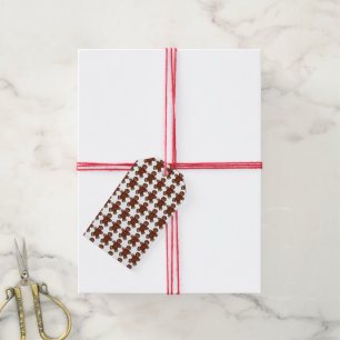 Gingerbrot Mann Weihnachtsgebäck Weihnachtsgebäck Geschenkanhänger