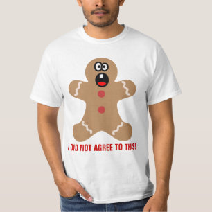 Gingerbrot Männer die besten Weihnachtsgäste T-Shirt
