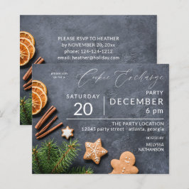 Gingerbrot & Orange Cookie Exchange Party