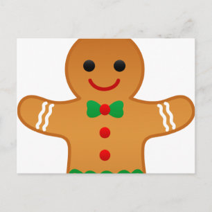 Gingerbrot Postkarte