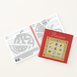 Gingerbrot Rezept Kochbuch Geschenk Notizbuch