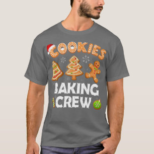 Gingerbrot Team Cookie Backen Crew Weihnachten San T-Shirt