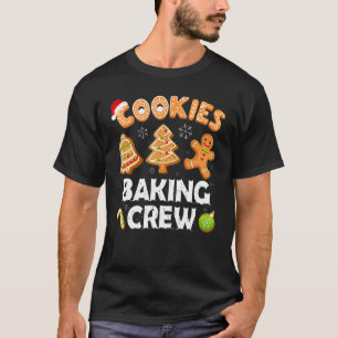 Gingerbrot Team Cookie Backen Crew Weihnachten San T-Shirt