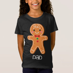 Gingerbrot Vater Weihnachten Matching Pajamas für T-Shirt