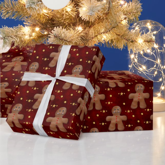 Gingerbrot Weihnachten Geschenkpapier (Von Creator hochgeladen)