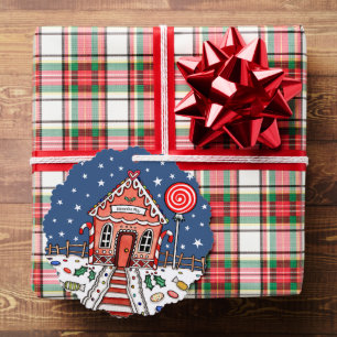 Gingerbrot Weihnachten Ornament Karte