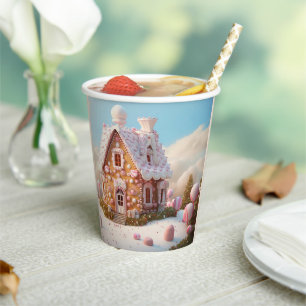 Gingerbrot Weihnachten Pappbecher