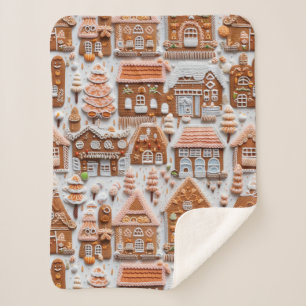 Gingerbrot Weihnachten Sherpadecke