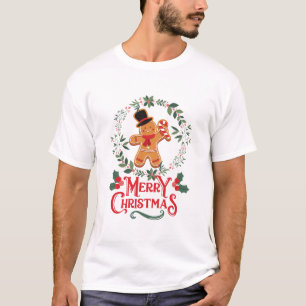 Gingerbrot Weihnachten T-Shirt