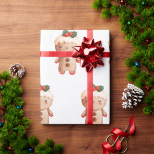 Gingerbrot Weihnachten Weihnachten Weihnachten Wei Geschenkpapier