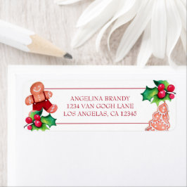 Gingerbrot Weihnachtsdusche Rücksendeadresse