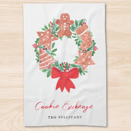 Gingerbrot Weihnachtskochbörse Geschirrtuch