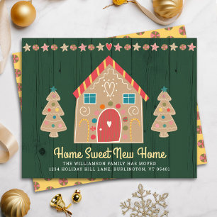 Gingerbrot Wir haben die grüne Rustikalkarte versc