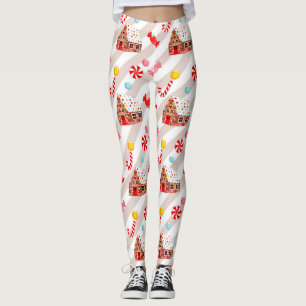 Gingerbrothaus Weihnachten Leggings