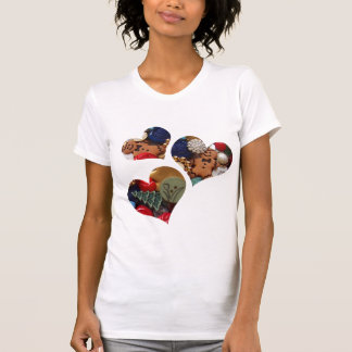Gingergread Mann-Herzen T-Shirt