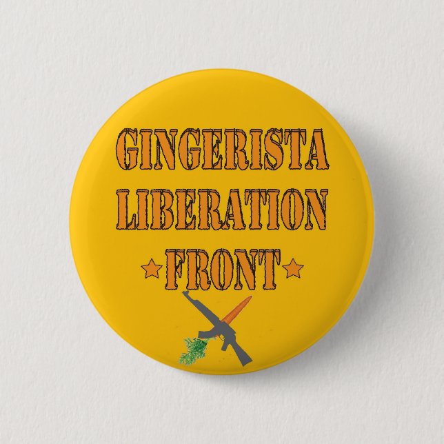 ¡ Gingerista! Button (Vorderseite)